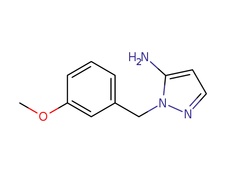 1-(3-methoxybenzyl)-1H-pyrazol-5-amine