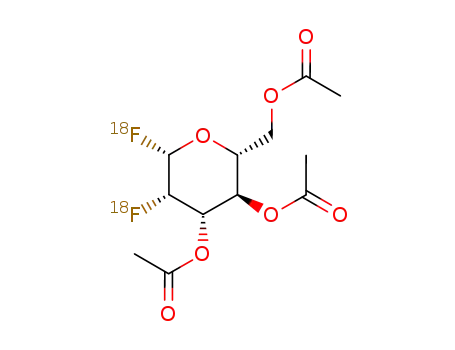 3,4,6-tri-O-acetyl-2-deoxy-2-<18F>fluoro-β-D-mannopyranosyl <18F>fluoride