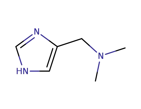Molecular Structure of 104926-40-1 (1H-imidazol-4-yl-N,N-dimethylmethanamine)