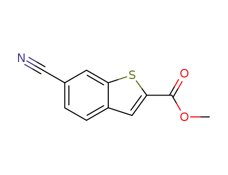 6-시아노-벤조[B]티오펜-2-카르복실산 메틸 에스테르