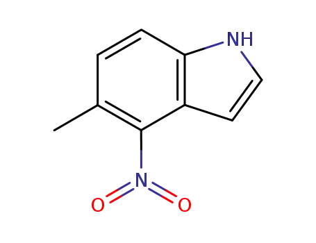 Molecular Structure of 61149-54-0 (5-Methyl-4-nitroindole)