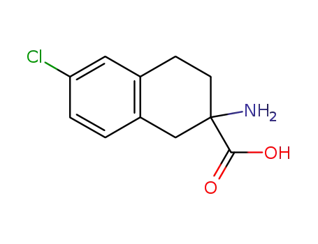 2-Amino-6-chloro-1,2,3,4-tetrahydronaphthalene-2-carboxylic acid