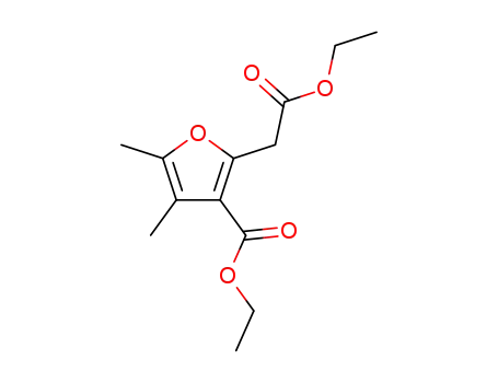 (3-ethoxycarbonyl-4,5-dimethyl-[2]furyl)-acetic acid ethyl ester