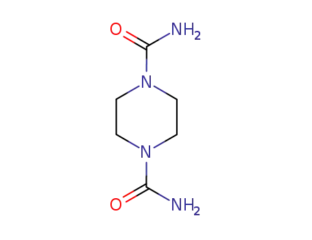 Molecular Structure of 10581-05-2 (1,4-Piperazinedicarboxamide(7CI,9CI))