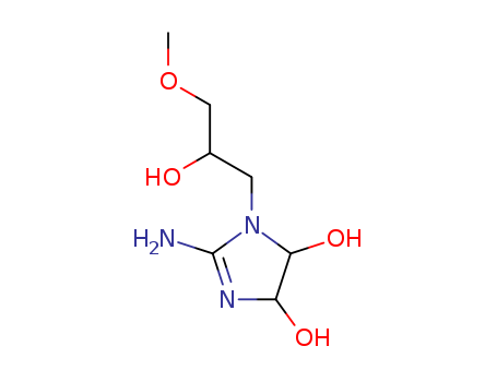 2-AMINO-4,5-DIHYDRO-4,5-DIHYDROXY-1-(2'-HYDROXY-3'-METHOXY-1'-PROPYL)IMIDAZOLE