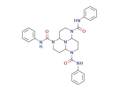 Dodecahydro-N,N',N''-triphenyl-1,4,7,9b-tetraazaphenalene-1,4,7-tricarboxamide