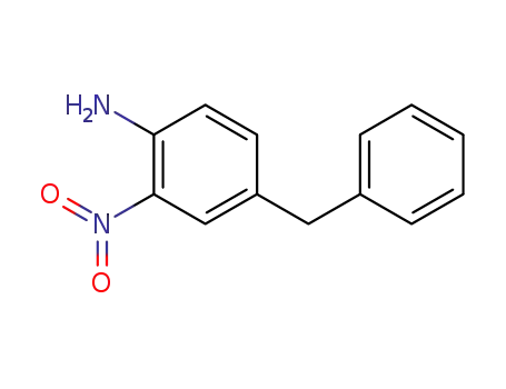 Molecular Structure of 105957-88-8 (4-Benzyl-2-nitroaniline)