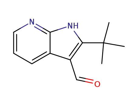 2-tert-butyl-1H-pyrrolo[2,3-b]pyridine-3-carbaldehyde