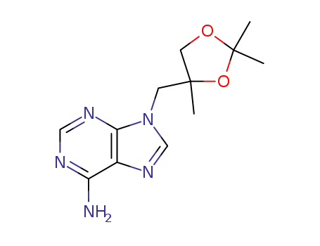 9-(2,2,4-trimethyl-1,3-dioxolan-4-ylmethyl)adenine