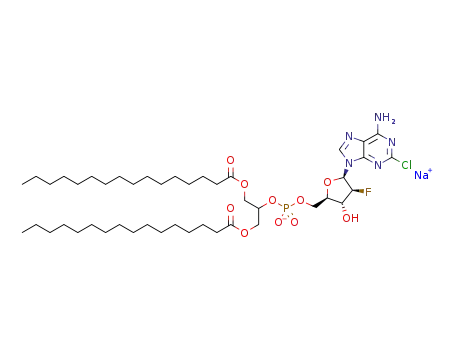 C<sub>45</sub>H<sub>77</sub>ClFN<sub>5</sub>O<sub>10</sub>P<sup>(1-)</sup>*Na<sup>(1+)</sup>