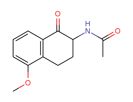 (2RS)-N-(5-methoxy-1-oxo-1,2,3,4-tetrahydronaphthalen-2-yl)acetamide