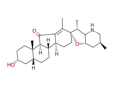 22,27-Imino-17,23-oxido-5β-Δ<sup>12</sup>-jerven-3α-ol-11-on