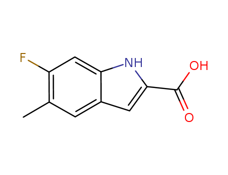 6-fluoro-5-methylindole-2-carboxylic acid
