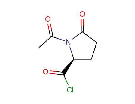 2-PYRROLIDINECARBONYL CHLORIDE,1-ACETYL-5-OXO-,(S)-