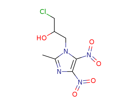 1-chloro-3-(2-methyl-4,5-dinitro-1H-imidazol-1-yl)propan-2-ol