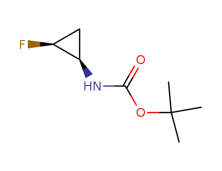Tert-Butyl ((1R,2S)-2-fluorocyclopropyl)carbamate CAS No.105919-35-5