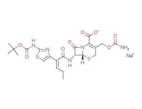 Boc-cefcapene sodium