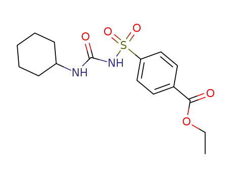 N- 시클로 헥실 -N '-[[p- (에 톡시 카르 보닐) 페닐] 술 포닐] 우레아