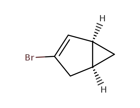 Molecular Structure of 105250-96-2 (Bicyclo[3.1.0]hex-2-ene, 3-bromo- (9CI))