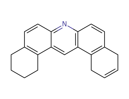 Molecular Structure of 106589-57-5 (1,2,3,4,10,13-hexahydrodibenz<a,j>acridine)
