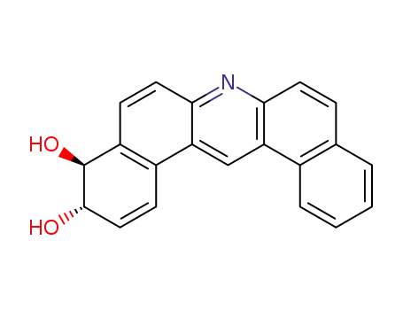 디벤즈(a,j)아크리딘-3,4-디올, 3,4-디하이드로-, 트랜스-