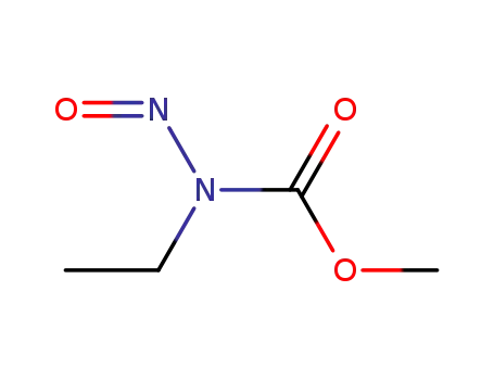 Molecular Structure of 10546-23-3 (methyl ethyl(nitroso)carbamate)
