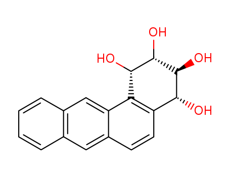 Benz[a]anthracene-1,2,3,4-tetrol,1,2,3,4-tetrahydro-