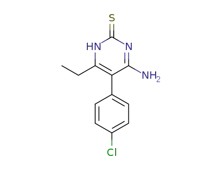 4-Amino-5-(4-chlorophenyl)-6-ethylpyrimidine-2-thiol
