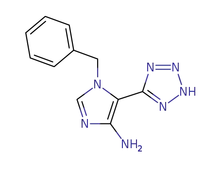 1-Benzyl-5-(2h-tetrazol-5-yl)-1h-imidazol-4-amine