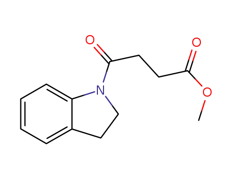 methyl 4-(2,3-dihydro-1H-indol-1-yl)-4-oxobutanoate