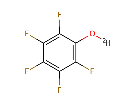 Molecular Structure of 105596-34-7 (PENTAFLUOROPHENOL-D)