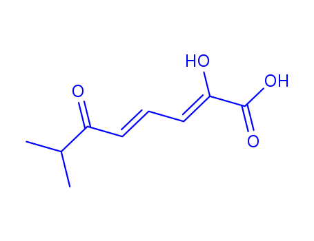 2,4-Octadienoicacid, 2-hydroxy-7-methyl-6-oxo-, (E,Z)- (9CI)