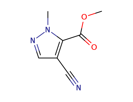4-Cyan-1-methyl-5-pyrazolcarbonsaeure-methylester