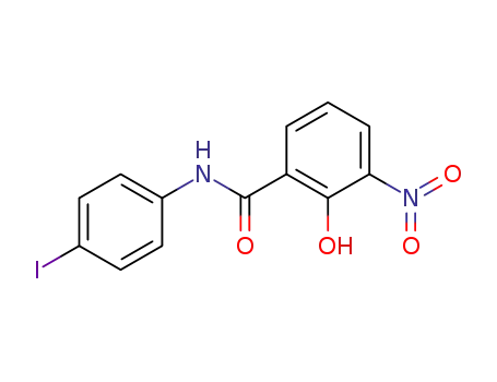 Molecular Structure of 10515-48-7 (4IODO3NITROSALICYLANILIDE)