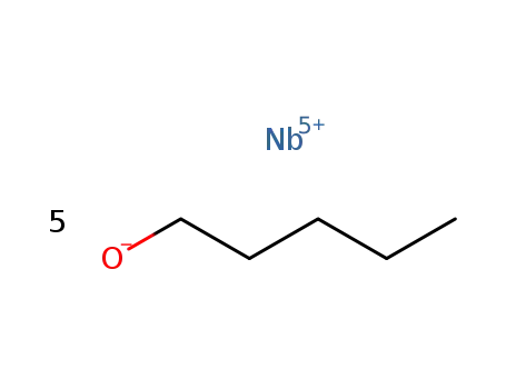 Molecular Structure of 105091-67-6 (NIOBIUM PENTYLOXIDE)