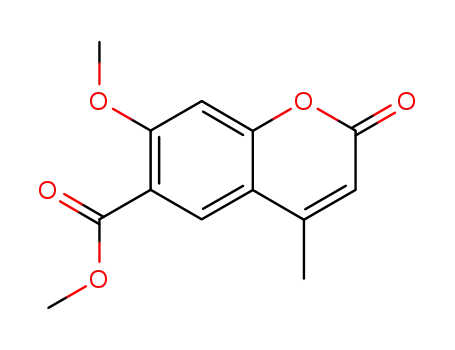 methyl 7-methoxy-4-methyl-2-oxo-2H-chromene-6-carboxylate