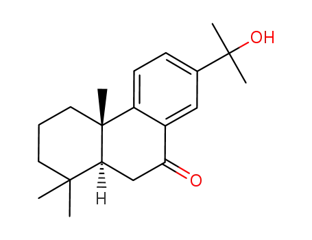 Molecular Structure of 105037-83-0 (15-hydroxy-7-oxo-abieta-8,11,13-triene)