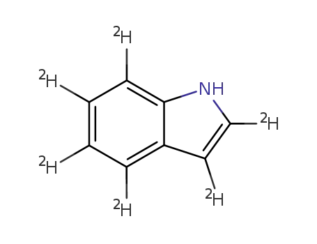 Molecular Structure of 104959-27-5 (Indole-d6)
