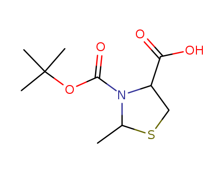 BOC-(4S,2RS)-2-METHYLTHIAZOLIDINE-4-CARBOXYLIC ACID