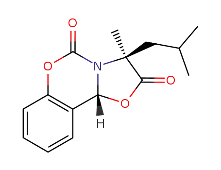 (3S,9bR)-3-Isobutyl-3-methyl-9bH-1,5-dioxa-3a-aza-cyclopenta[a]naphthalene-2,4-dione