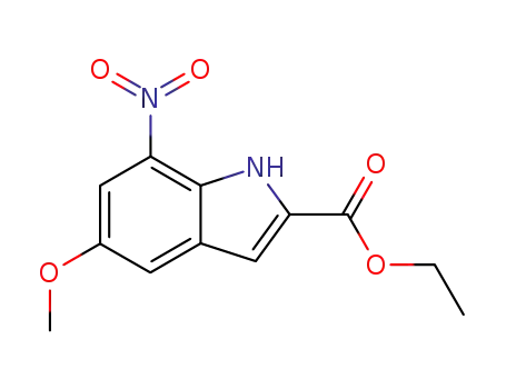5-Methoxy-7-nitro-1H-indole-2-carboxylic acid ethyl ester