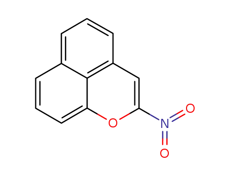 Molecular Structure of 105052-38-8 (2-nitrobenzo[de]chromene)
