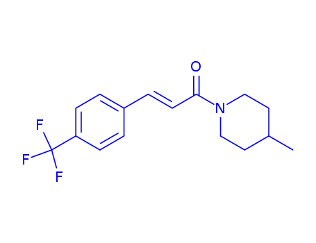 4-Methyl-1-(4-trifluoromethylcinnamoyl)piperidine