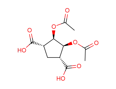 4,5-Diacetyloxycyclopentane-1,3-dicarboxylic acid