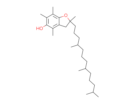 5-Benzofuranol,2,3-dihydro-2,4,6,7-tetramethyl-2-(4,8,12-trimethyltridecyl)-
