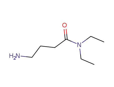 Molecular Structure of 104970-81-2 (ButanaMide, 4-aMino-N,N-diethyl-)