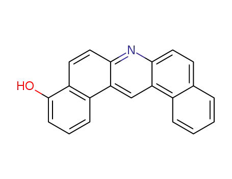 Molecular Structure of 105467-67-2 (4-Hydroxydibenz(a,j)acridine)