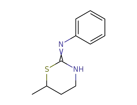 N-(6-METHYLTETRAHYDRO-1,3-THIAZIN-2-YLIDENE)ANILINE