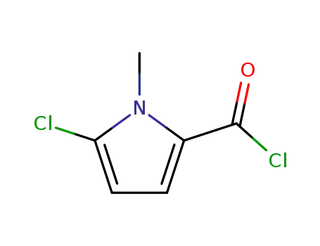 1H-피롤-2-카르보닐 클로라이드, 5-클로로-1-메틸-(9CI)