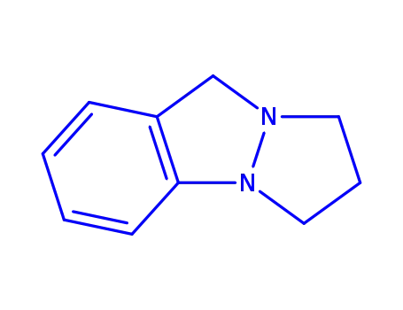 Molecular Structure of 106662-04-8 (1H,9H-Pyrazolo[1,2-a]indazole,2,3-dihydro-)